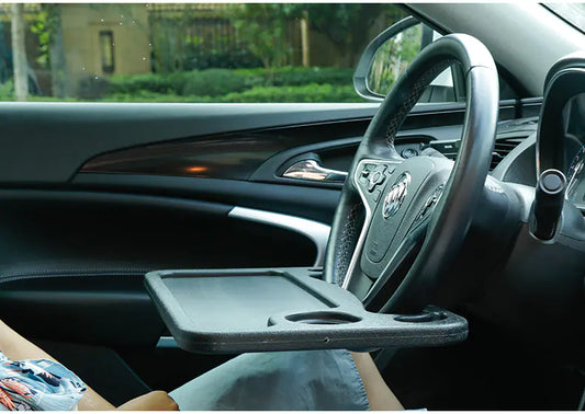 Car Steering Wheel Multi-Function Tray